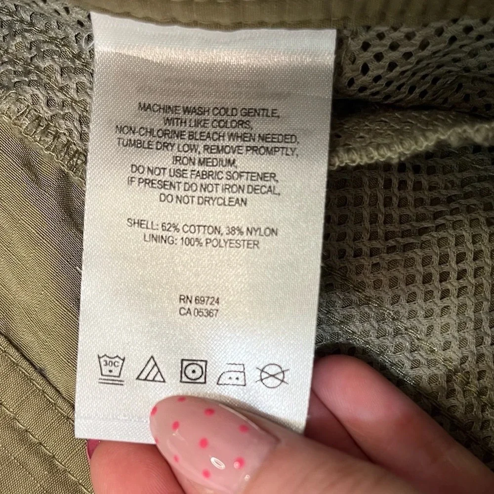 Columbia‎ Cargo Hiking Pants Mens 36x32 Olive Green Ripstop Utility Gorpcore